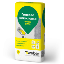 ШПАКЛОВКА ГИПСОВА БЯЛА WEBER САТЕН 20КГ
