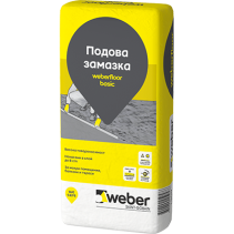 ЗАМАЗКА ЦИМЕНТОВА ПОДОВА WEBERFLOOR 25КГ