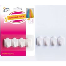 ЗАКАЧАЛКИ ЛЕПЯЩИ S БЕЛИ PVC /54632/4БР