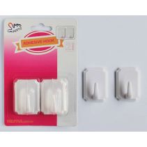 ЗАКАЧАЛКИ ЛЕПЯЩИ L БЕЛИ PVC /04195/ 2Б