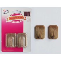 ЗАКАЧАЛКИ ЛЕПЯЩИ L КАФЯВИ PVC/04233