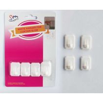ЗАКАЧАЛКИ ЛЕПЯЩИ БЕЛИ PVC /04265/4БР/12