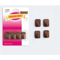 ЗАКАЧАЛКИ ЛЕПЯЩИ S НОВИ КАФЯВИ PVC /0422