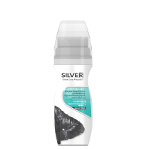 ТЕЧНА БОЯ ЗА КОЖА SILVER 75 МЛ ЧЕРНА
