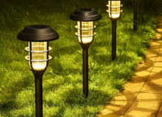 Декоративно осветление за двора