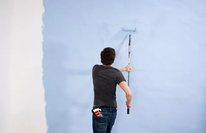 Как се боядисват стени